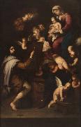 Luca Giordano San Lucas pintando a la Virgen oil painting on canvas
